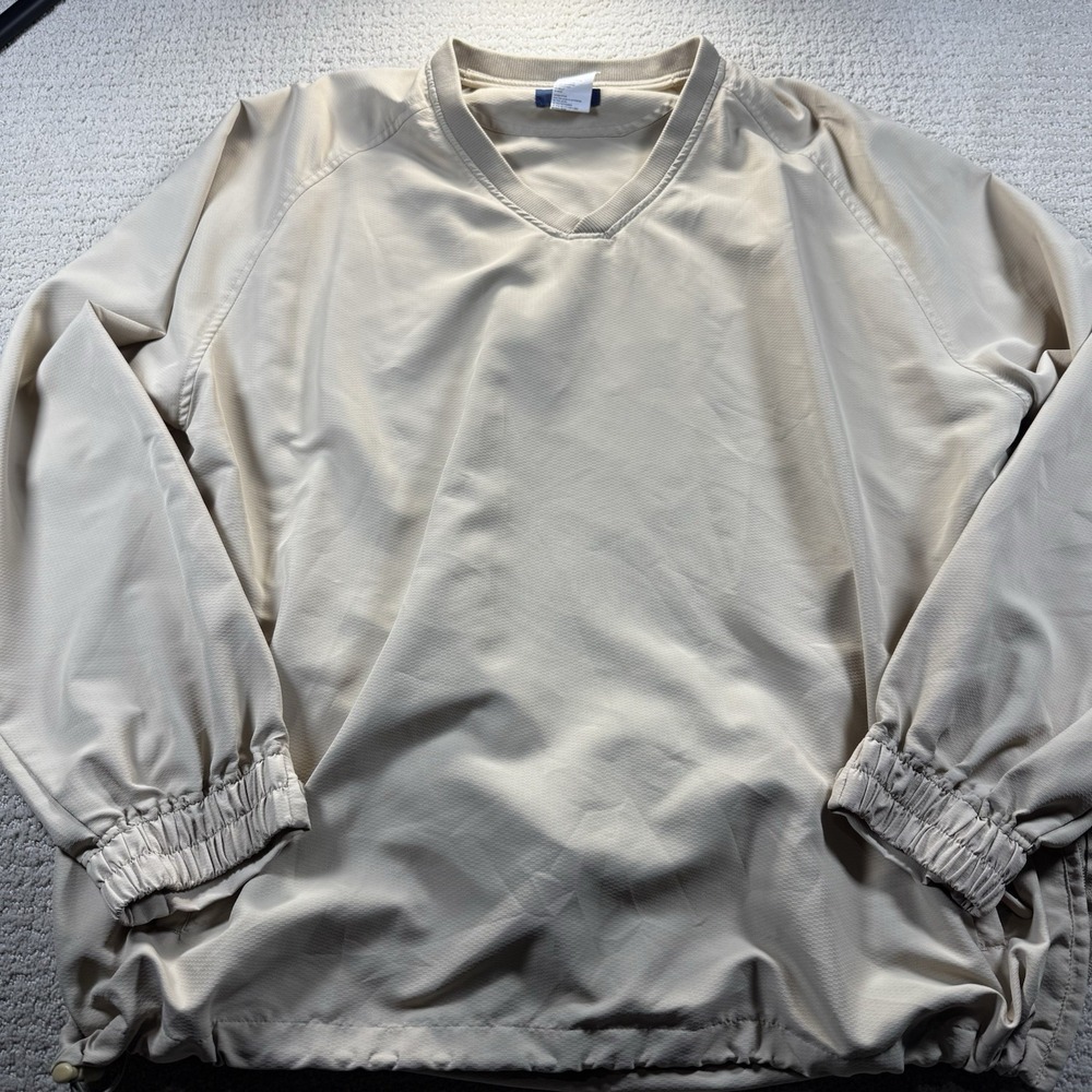 Wrangler‎ Men's Beige Pullover Wind Breaker Size XL